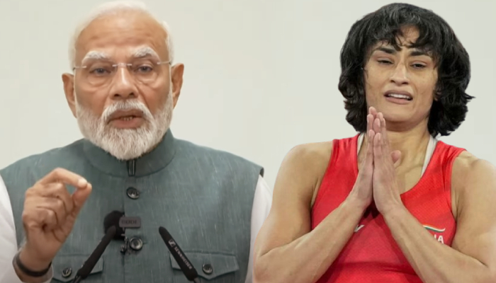 Vinesh Phogat के नाम पर मोदी को कोसने वाले देख लो Modi का धाकड़ बयान