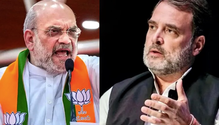 US में Rahul Gandhi के बयान पर मचा बवाल, Amit Shah ने जमकर लताड़ा!