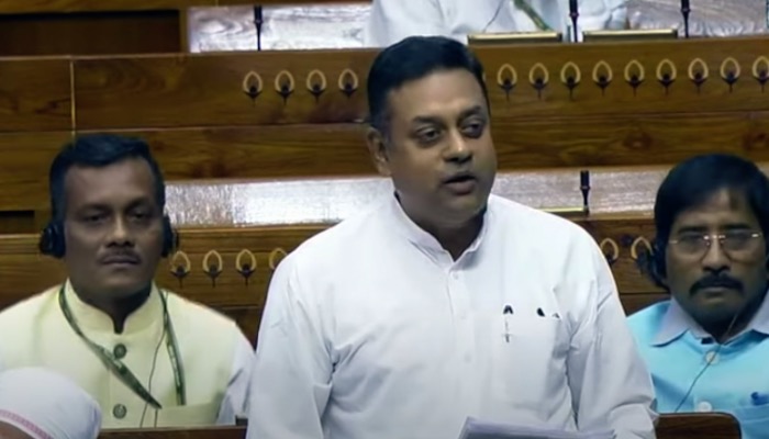 पहली बार संसद में दहाड़े Sambit Patra ने कांग्रेसियों की जमकर ले ली खबर