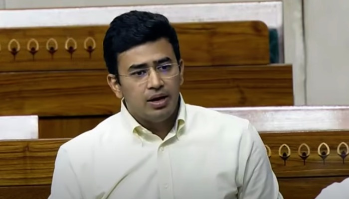 Tejasvi Surya ने विरोधियों की कर दी बोलती बंद, सदन में जमकर दहाड़े