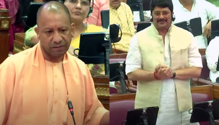 Yogi Adityanath के भाषण के बाद सदन में जमकर गरजे Raja Bhaiya | Viral | Vidhan Sabha