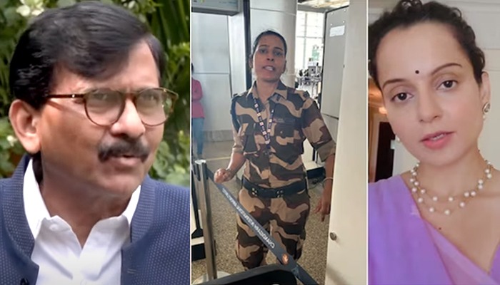 Kangana Ranaut को CISF जवान ने मारा थप्पड़, Sanjay Raut ने ऐसा बयान देकर मचाया बवाल