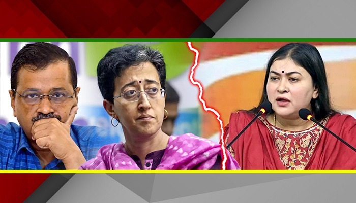 आप में भिड़ीं कांग्रेस और AAP नेता, Ragini Nayak ने Atishi को धो डाला