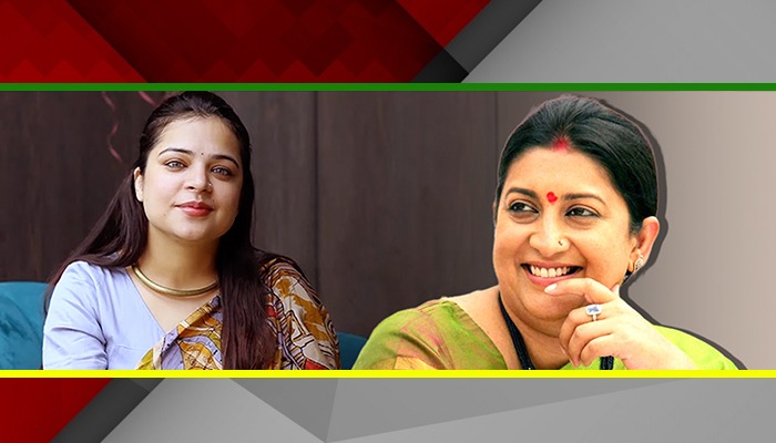 Saloni Khanna ने पसंदीदा नेता Smriti Irani पर क्या कहा ? सुनिये