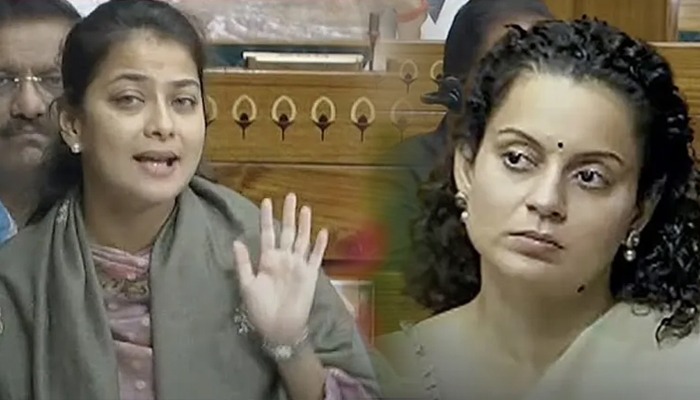 Congress सांसद Praniti Shinde ने Kangana Ranaut पर साधा निशाना, ससंद में मचा हड़कंप