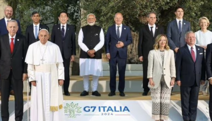 ये है दुनिया में भारत की ताकत यकीन नहीं हो तो ये वीडियो देखिए | G7 leaders in Italy