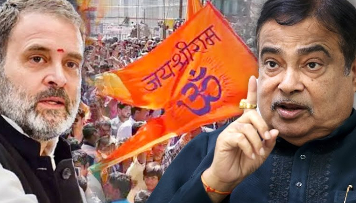 ‘कस के मारूंगा लात’, जाति पर चिल्लाने वालों को गडकरी की ‘धमकी’ !