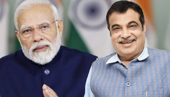 Delhi से Nitin Gadkari ने भरे मंच से PM Modi पर बोली ऐसी बात देखते रह गए सब