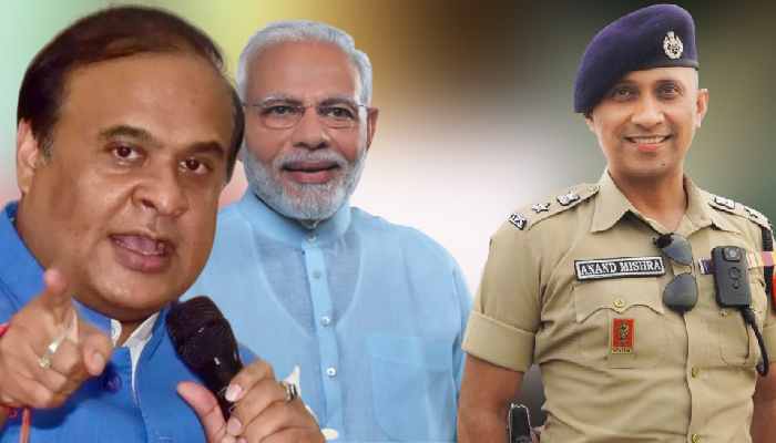 Modi से भिड़ने चले पूर्व IPS पर भड़के CM Himanta, बोले- तुम्हें असम ले जाऊंगा !