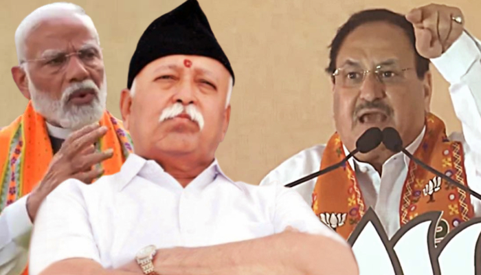 Mohan Bhagwat से पंगा लेना Nadda को पड़ा भारी