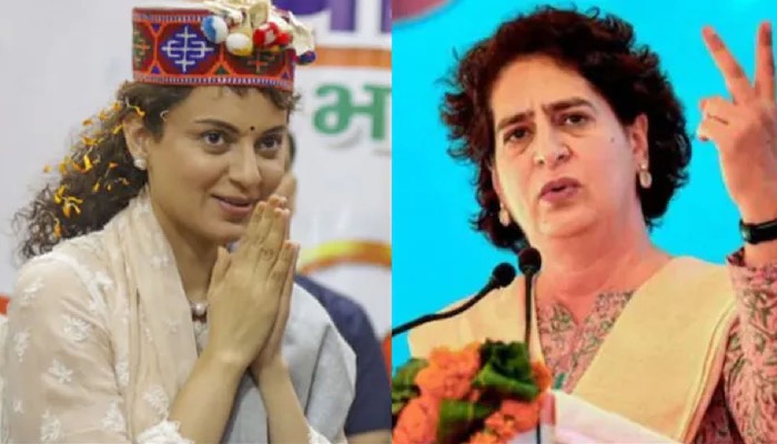 Modi का मज़ाक़ उड़ाने वाली Priyanka Gandhi को Kangana ने दिया करारा जवाब !