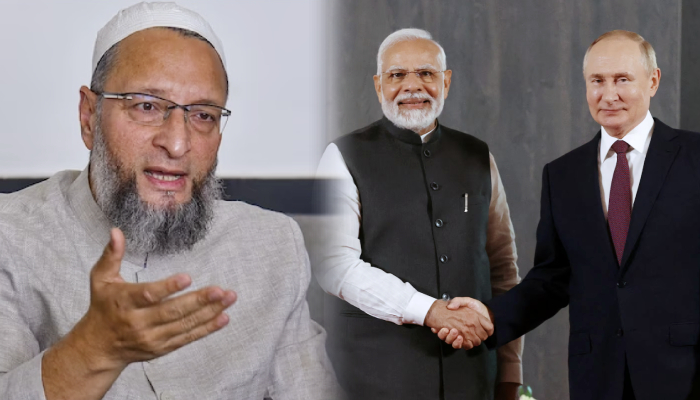 विरोधी Owaisi की बात मान गये PM Modi, Russia पहुंचते ही Putin से की बात