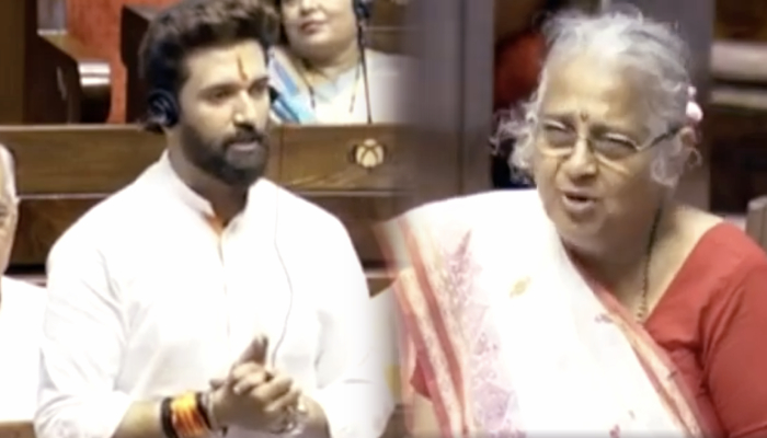 सदन में Sudha Murthy ने उठाए सवाल, हक्के-बक्के रह गए Chirag Paswan