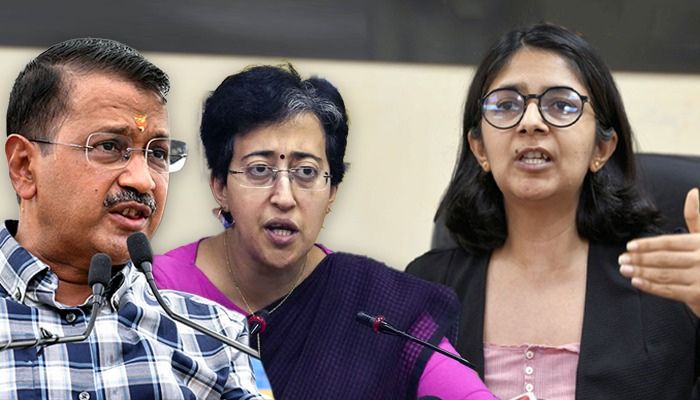 Kejriwal को बचा रहीं Atishi की Swati ने बजाई बैंड, आपस में भिड़ीं दोनों नेता!