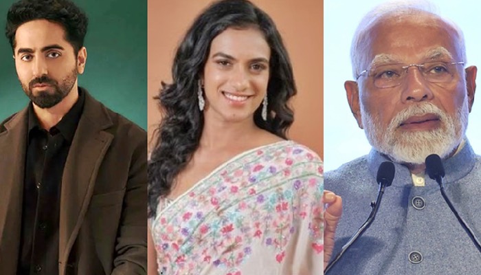 PM Modi की विकसित भारत पहल से जुड़े Ayushmann Khurrana और PV Sindhu!