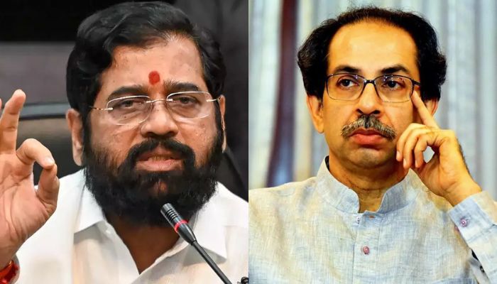 Eknath Shinde ने  Uddhav Thackeray पर बोला हमला, कहा दोगली...