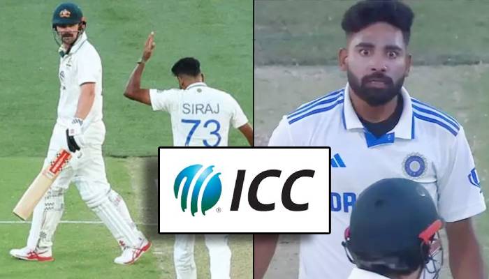 हेड को आउट जश्न मानना सिराज को पड़ा भारी , ICC ने लगाया मैच फीस का 20 प्रतिशत जुर्माना