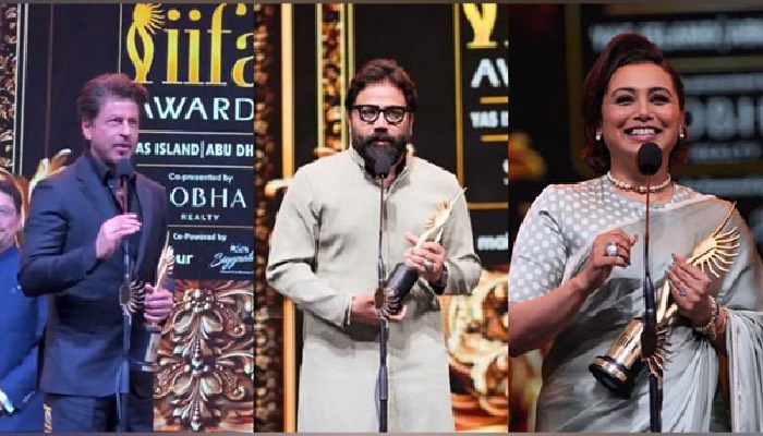 IIFA Awards 2024 Winners List : शाहरुख बने बेस्ट एक्टर तो रानी मुखर्जी ने जीता बेस्ट एक्ट्रेस का अवार्ड !