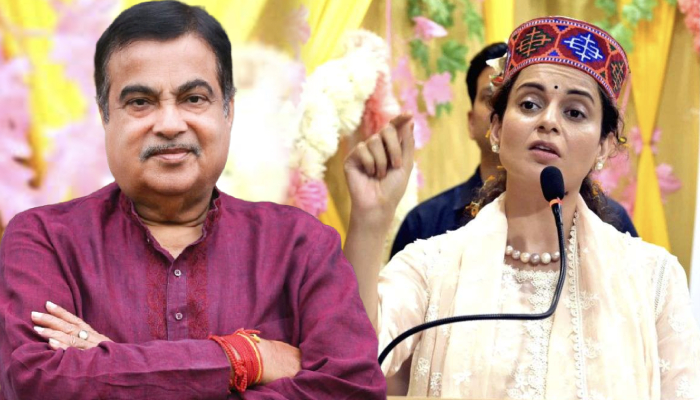 Kangana Ranaut ने Nitin Gadkari  पर दिया ऐसा तगड़ा बयान Rahul - Kejriwal भी बौखला जाएंगे