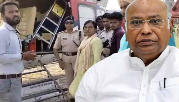 Kharge के हेलिकॉप्टर की पुलिस ने ली तालाशी, Congress में मच गया बवाल!।Kadak Baat।