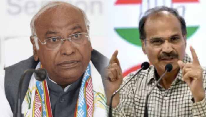 कांग्रेसियों ने Kharge के मुंह पर पोत दी कालिख, Adhir Ranjan ने राहुल के उड़ाए होश!।Kadak Baat।