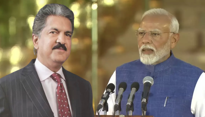 Modi को शपथ लेते देख Anand Mahindra का सीना गर्व से हुआ चौड़ा, सुनिये क्या कहा