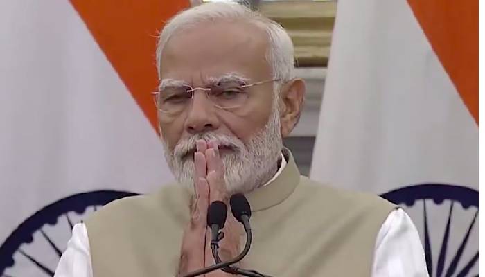 हरियाणा में भाजपा की प्रचंड जीत के बाद पार्टी मुख्यालय पहुंचे PM मोदी ने कहा-नवरात्र में सब मातरानी का आशीर्वाद है