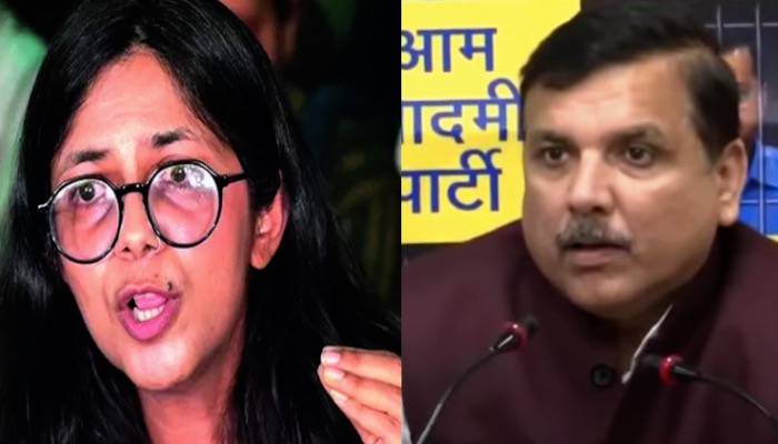 Swati Maliwal के आरोपों के बीच अचानक Sanjay Singh ने बुलाई मीडिया, किया ऐसा खुलासा, Kejriwal हैरान !