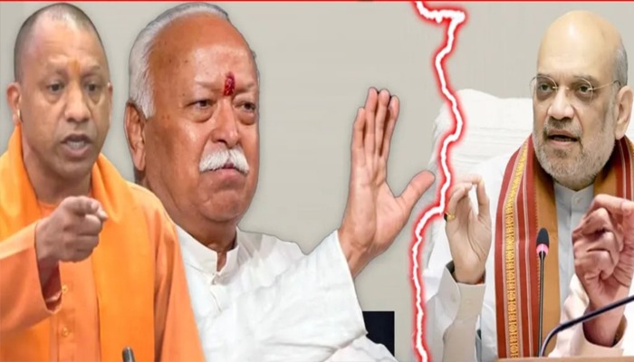 Yogi-Bhagwat की मुलाकात से टेंशन में Modi-Shah, दिल्ली में हड़कंप