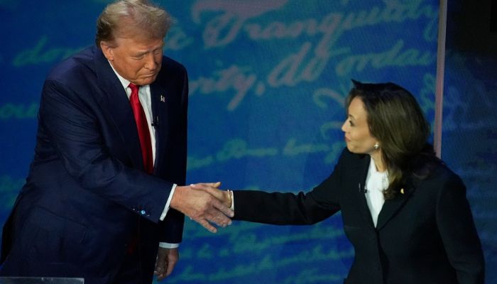 US Presidential Election 2024 : Donald Trump और Kamala Harris के बीच हुई तीखी बहस