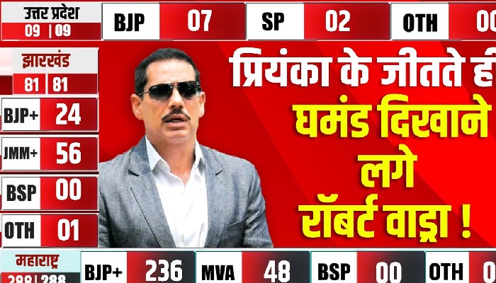 Priyanka के जीतते ही घमंड में चूर हुए Robert Vadra ! आंख से आंख मिलाने की चेतावनी !